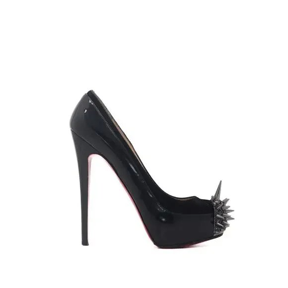 Christian Louboutin Pre-Owned 145mm Lady Asteroid Pumps  CHRISTIAN LOUBOUTIN ASTERIOD BLACK PUMP main image 1